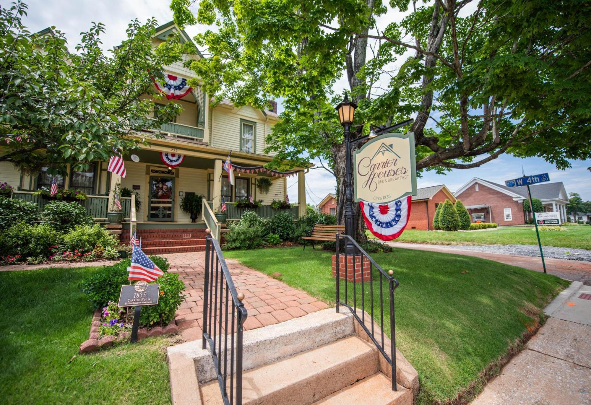 Carrier Houses Bed & Breakfast Rutherfordton Ngoại thất bức ảnh